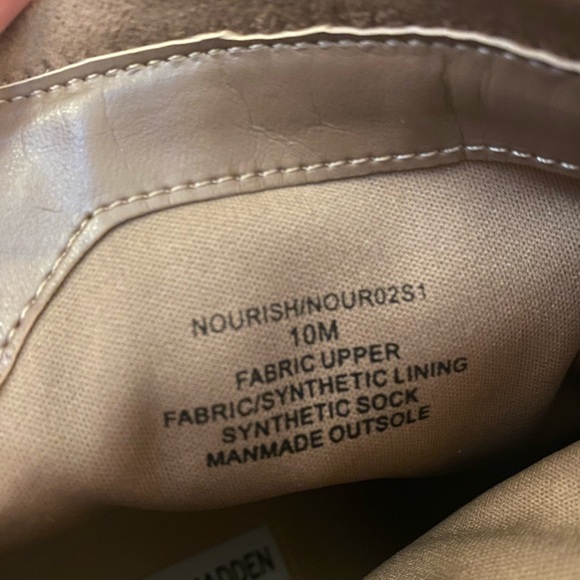 🤎NWOT!🤎Steve Madden- Nourish- W10 - Picture 5 of 6